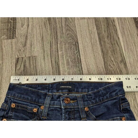 J. Crew Womens Size 24 Petite Pockets Toothpick Skinny Denim Blue Jeans - Picture 9 of 13